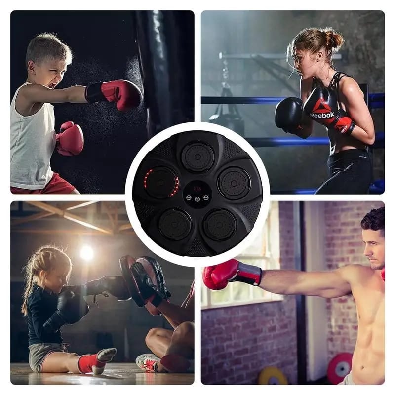 Maquina de Boxeo Inteligente Musical con Bluethoot