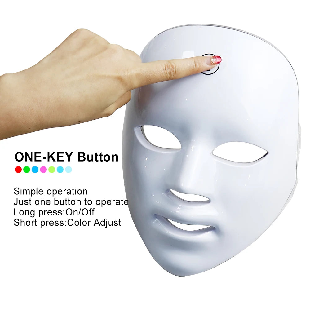 Máscara LED de Belleza Facial