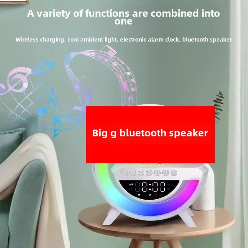 Parlante Altavoz Bluetooth con Luz Mágica