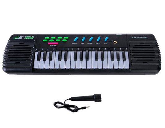 Mini Piano Electronico Para Niños 31 Teclas con Microfono