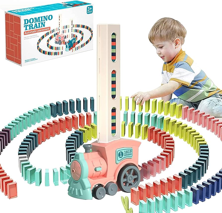 Tren Domino y Dino Tren Juguete