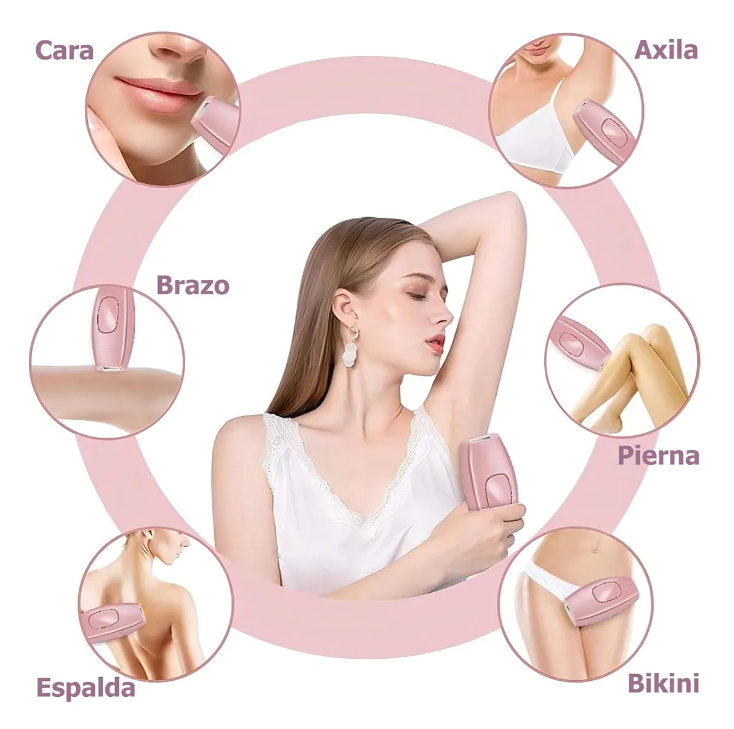 Depilador Laser Permanente Sin Dolor Profesional