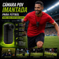 Cámara Deportiva Imantada POV Portátil con Pantalla integrada con collar