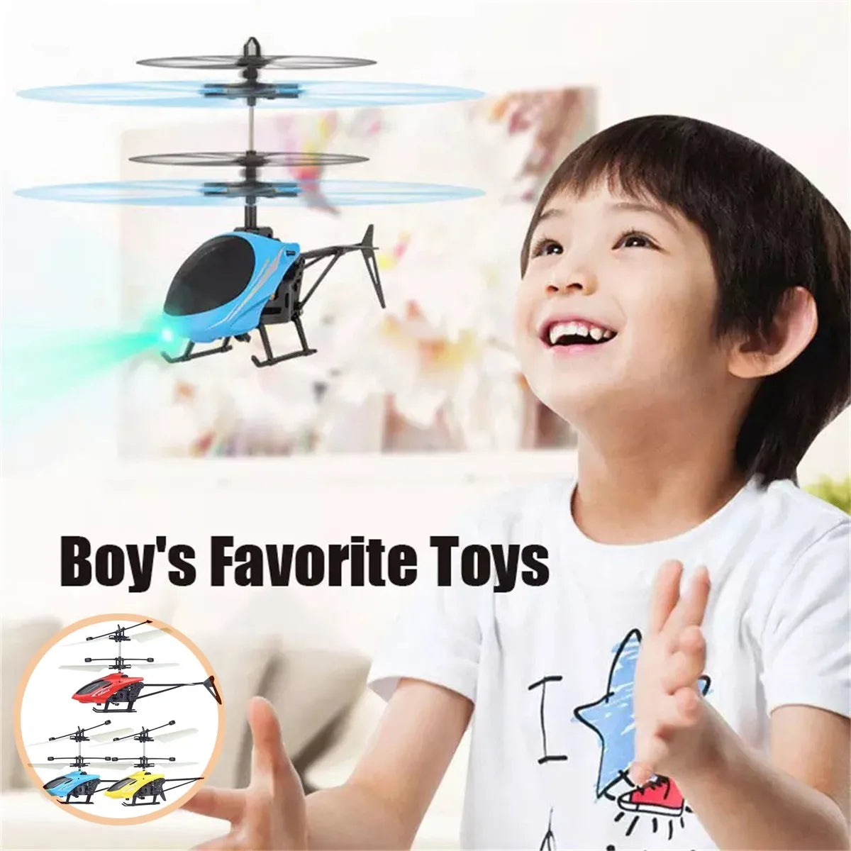 Helicóptero Volador Mini para Niños