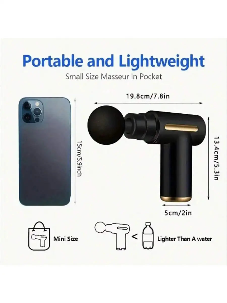 Pistola de Masaje RelaxPro Compacta