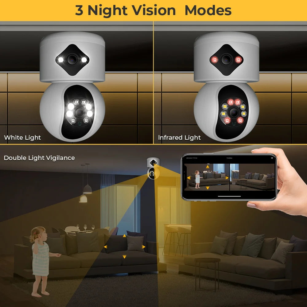 Monitor de Bebé con Visión Nocturna y Voz Bidireccional