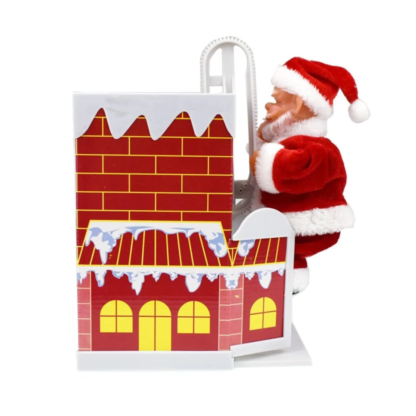 Papa Noel Trepa Chimenea Decoracion Navideña