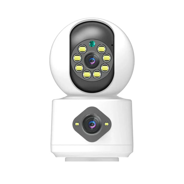 Cámara de Seguridad Doble Pantalla