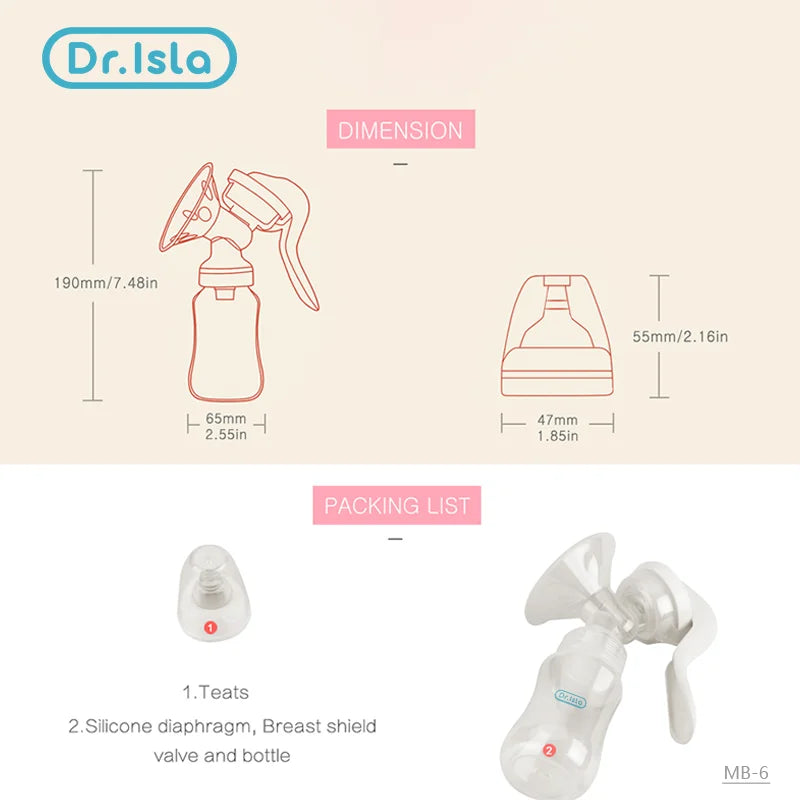 Extractor Manual de Leche Drisla