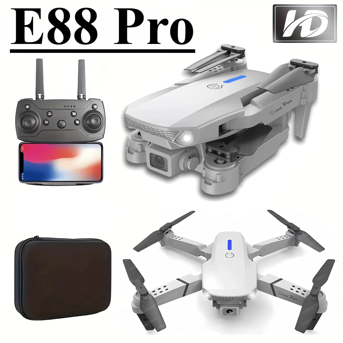 Mini Drone Profesional E88