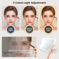 Estuche de maquillaje con espejo LED