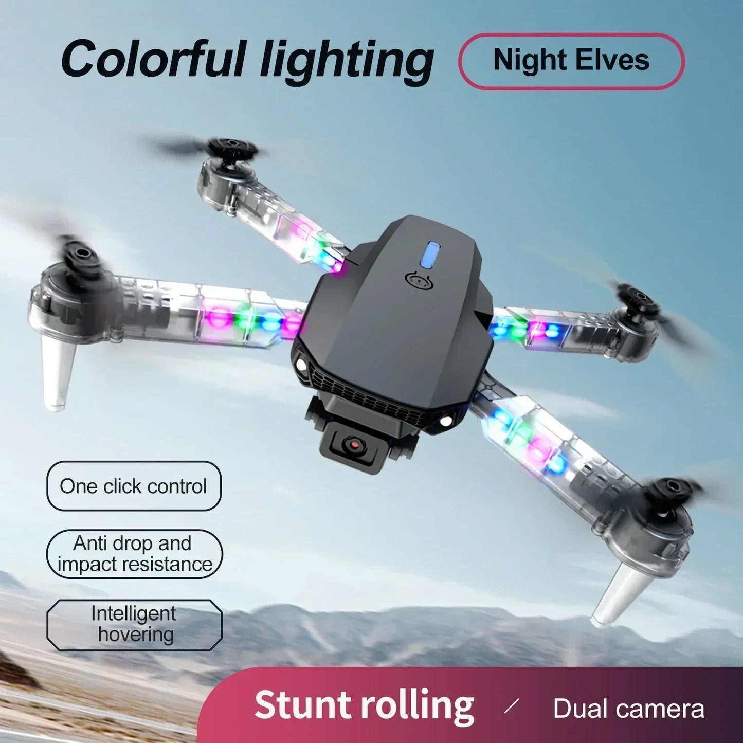Mini Drone Portatil E99 Max Colores
