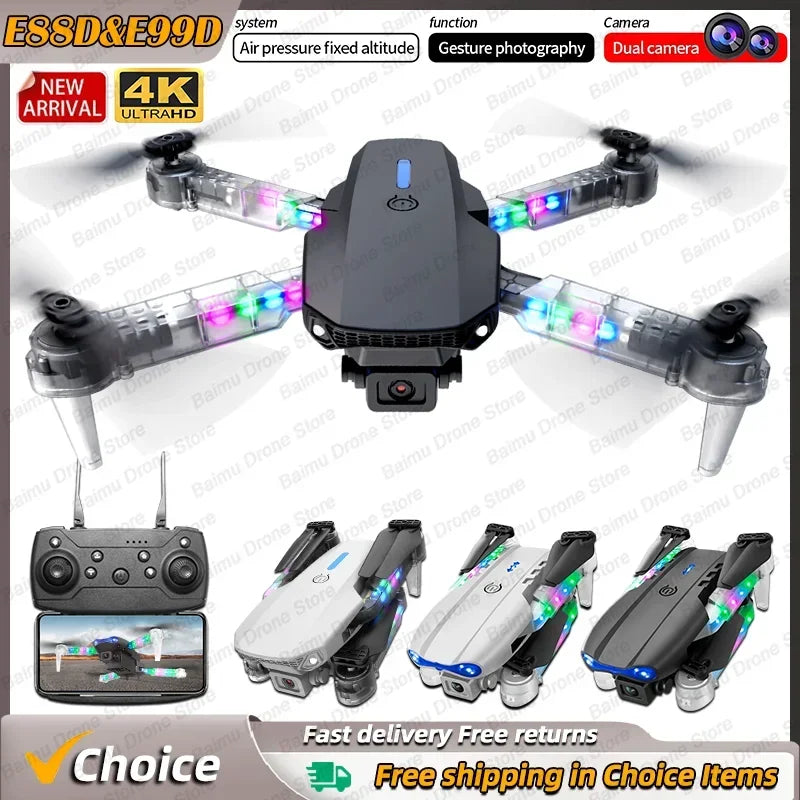 Mini Drone Portatil E99 Max Colores