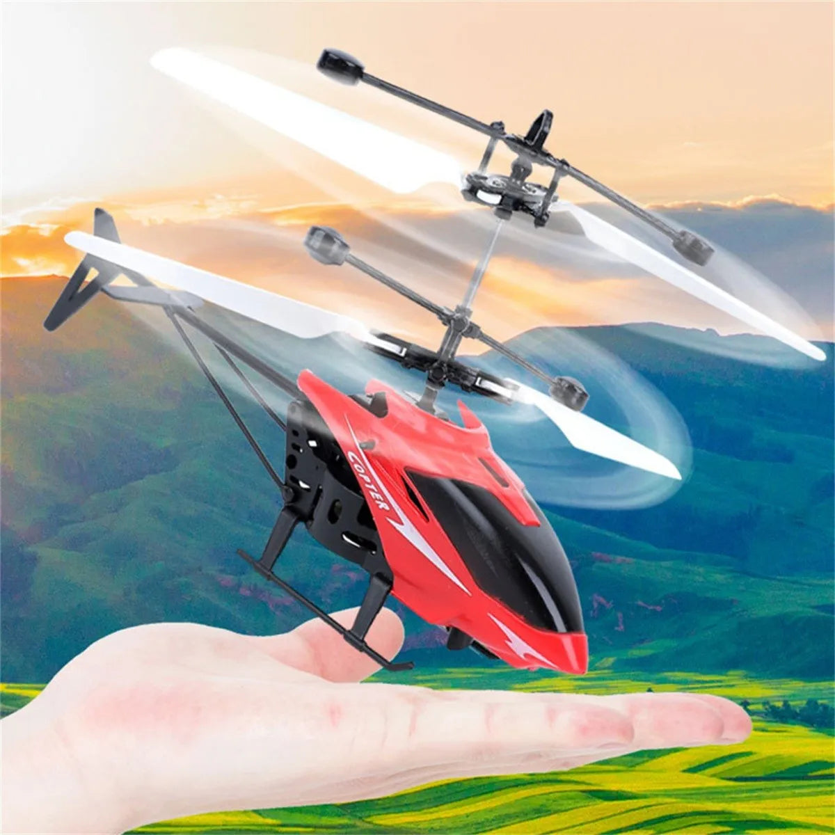 Helicóptero Volador Mini para Niños